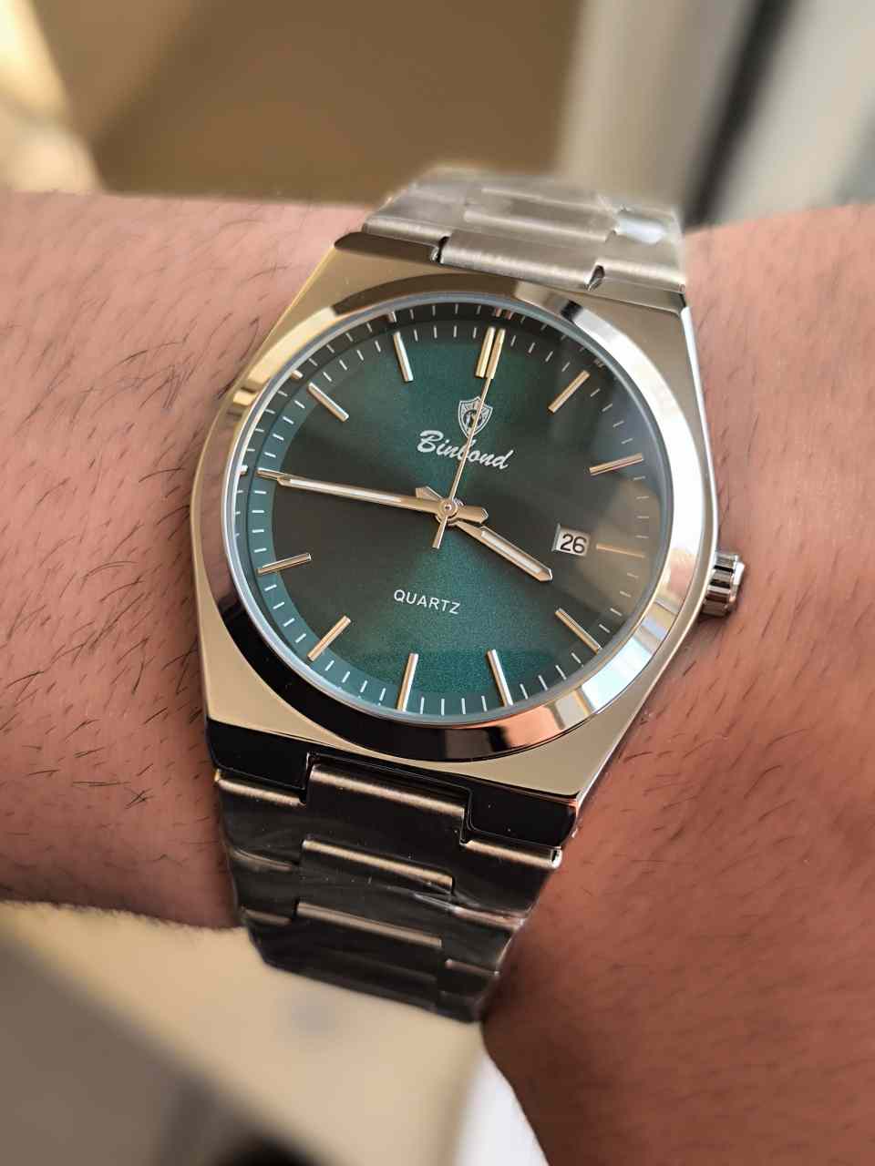ساعت مردانه فلزی مارک binbond 20002272 - تصویر 5