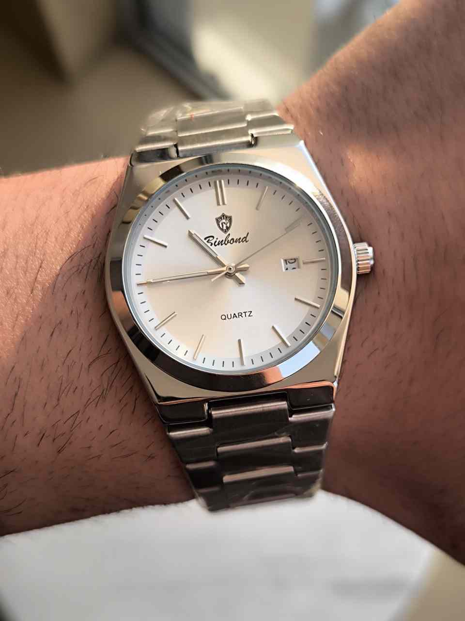 ساعت مردانه فلزی مارک binbond 20002272 - تصویر 7