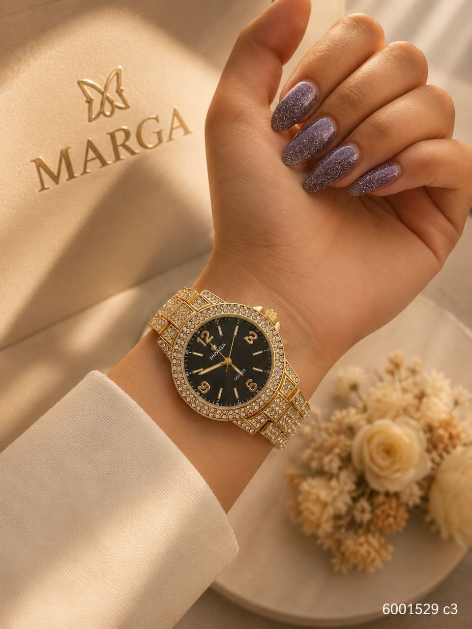 ✨ ساعت زنانه برند MARGA ✨ - تصویر 2