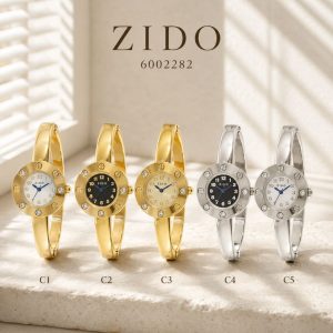 ساعت زنانه النگویی مارک زیدو  zido 6002282