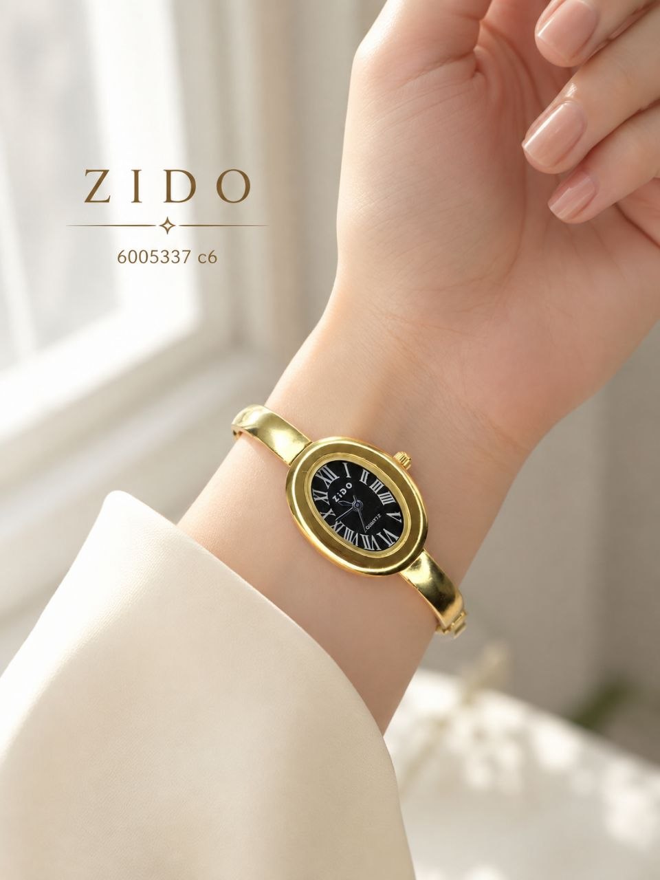 ساعت زنانه النگویی مارک زیدو zido 6005337