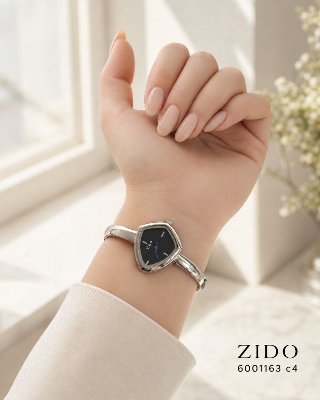 ساعت زنانه النگویی مارک زیدو zido 6001163 - تصویر 5