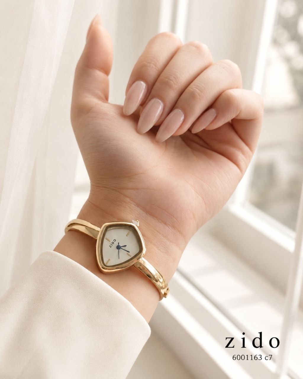 ساعت زنانه النگویی مارک زیدو zido 6001163 - تصویر 7