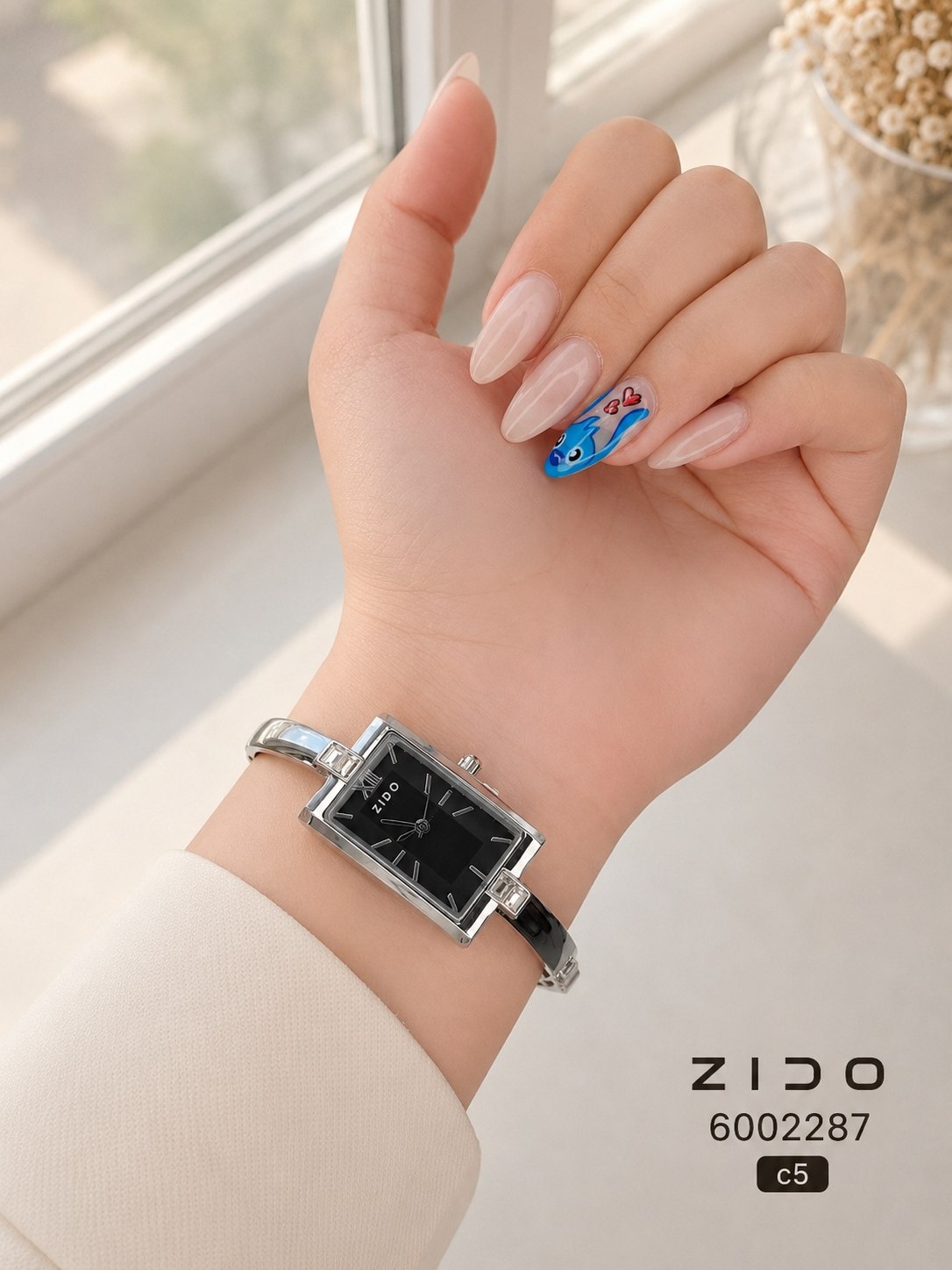 ⌚ ساعت زنانه النگویی زیدو Zido 6002287 - تصویر 4