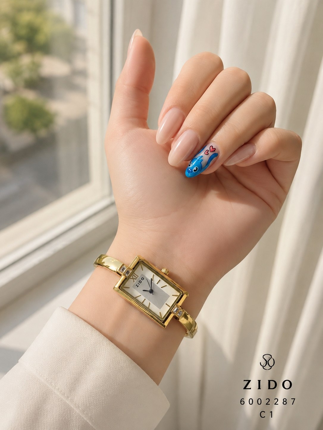 ⌚ ساعت زنانه النگویی زیدو Zido 6002287 - تصویر 3
