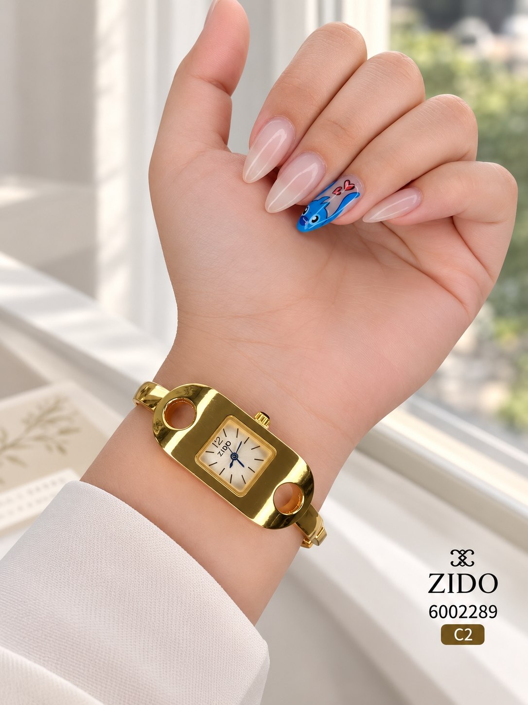 ساعت زنانه النگویی زیدو ZIDO مدل 6002289 - تصویر 2