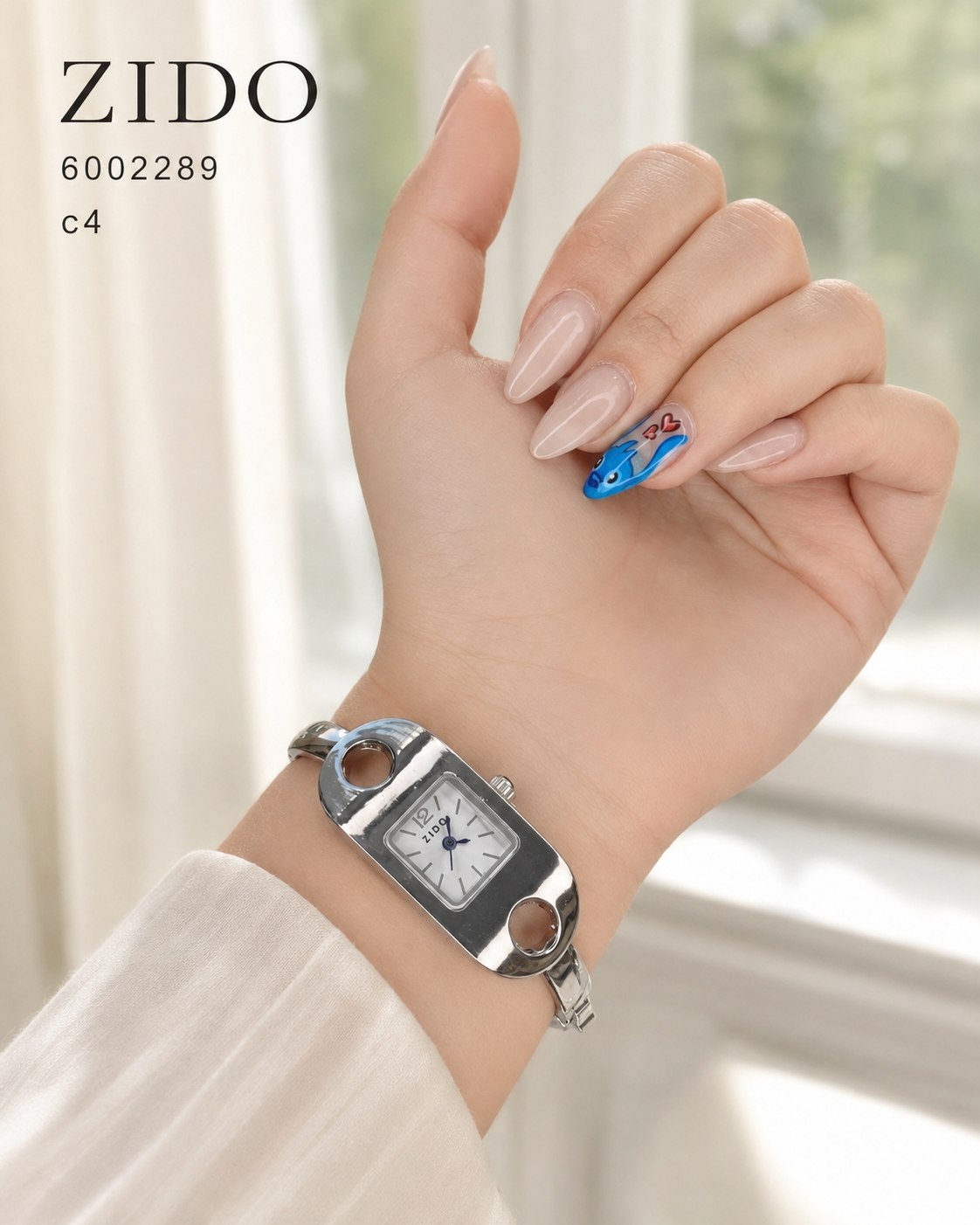 ساعت زنانه النگویی زیدو ZIDO مدل 6002289 - تصویر 5