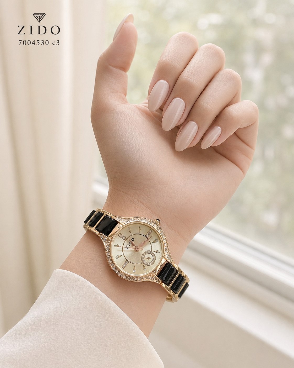 ⌚ ساعت زنانه زیدو ZIDO 7004530 - تصویر 2
