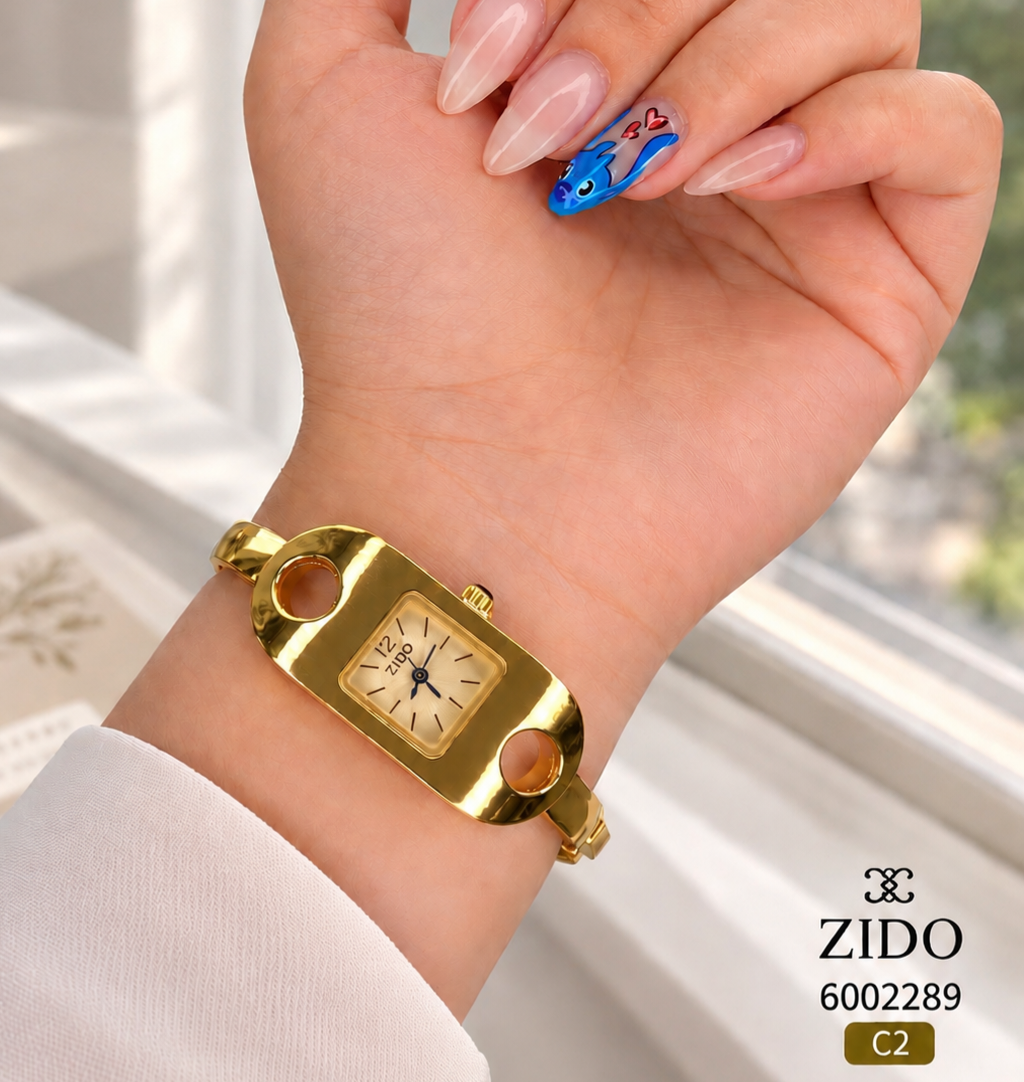 ساعت زنانه النگویی زیدو ZIDO مدل 6002289
